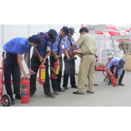 Bình bột chữa cháy  tại Long Biên